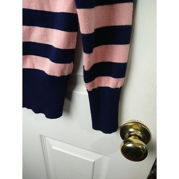 Vila Milano Blue Pink Button Front Long Sleeve Cardigan. Size M - Picture 6 of 9